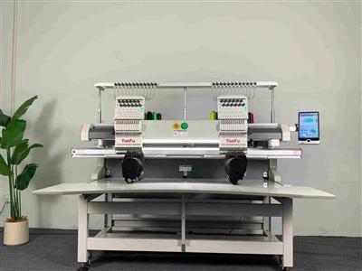 2 سر 500*800 میلی متر منطقه کار گلدوزی برای پیراهن کلاه پیراهن فضای بزرگ