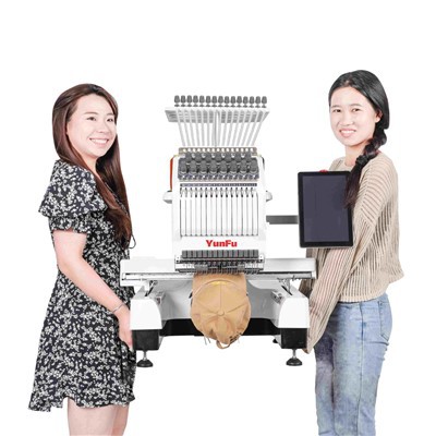 چگونه می توان سوزن ها را برای دستگاه گلدوزی YUNFU HM-1501 نخ کرد؟